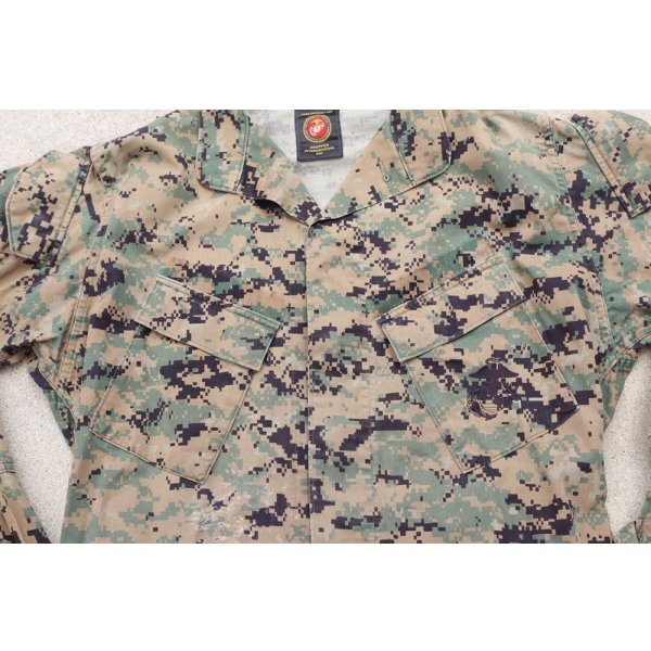 画像4: 米軍 米海兵隊ウッドランドMARPAT迷彩MCCUUジャケットMEDIUM-LONG (4)