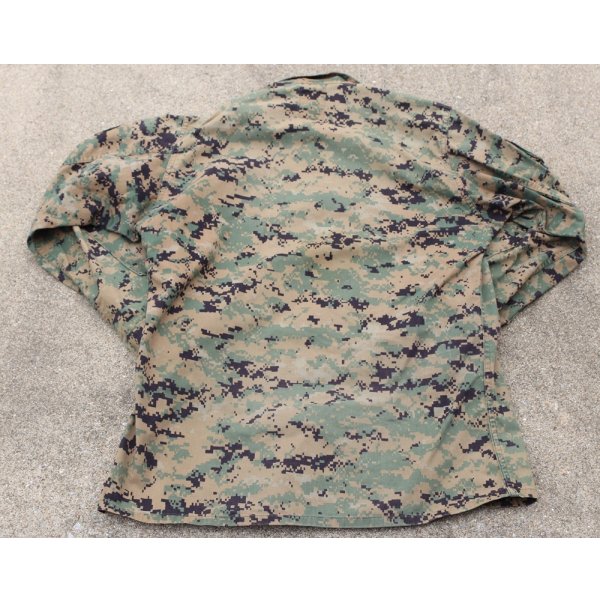 画像2: 米軍 米海兵隊ウッドランドMARPAT迷彩MCCUUジャケットMEDIUM-LONG (2)
