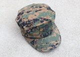 画像: 米軍 米海兵隊MCCUU八角帽ウッドランドMARPAT迷彩キャップLARGE