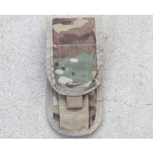 画像: 米軍MOLLEII M4シングルマガジンポーチOEFCP(MULTICAM迷彩)後期型 新品