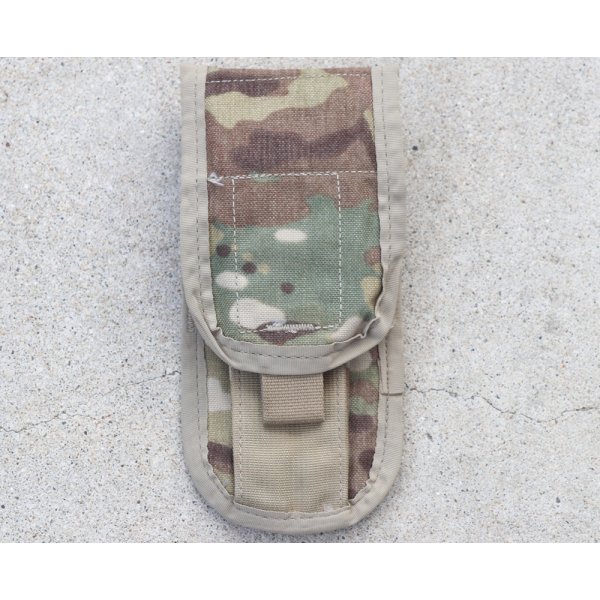 画像1: 米軍MOLLEII M4シングルマガジンポーチOEFCP(MULTICAM迷彩)後期型 新品 (1)