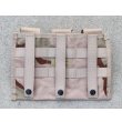 画像2: 米軍MOLLEII 3マグキャリア3Cデザート迷彩 新品 (2)