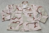 画像: 米軍DCU(3Cデザート迷彩BDU)ジャケット後期型LARGE-REGULAR米空軍三等軍曹憲兵着用品