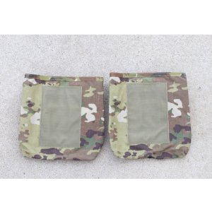 画像: 米軍IOTVボディアーマー用サイドプレートポーチOEFCP迷彩(MULTICAM迷彩)2個セット