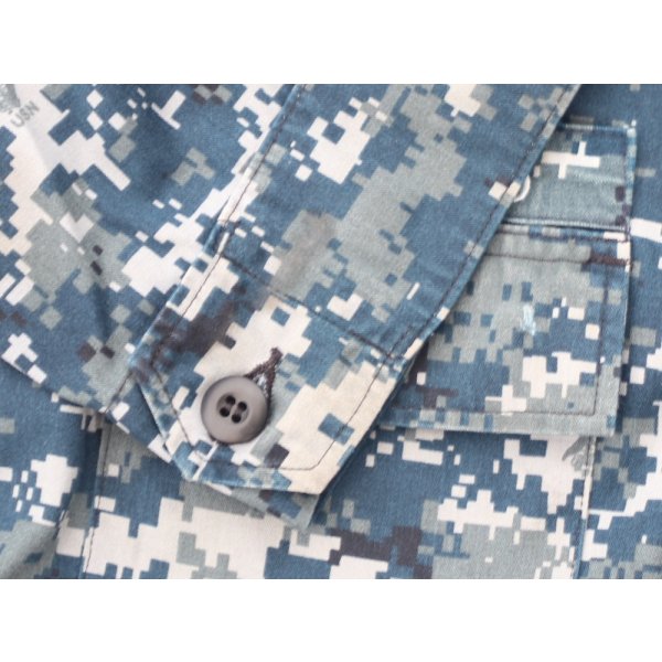 画像5: 米軍NWU TYPE1ジャケットLARGE-X-LONGフルパッチ品 (5)