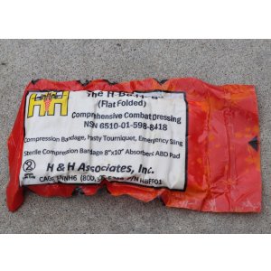 画像: 米軍H&H折りたたみタイプHバンテージ新品