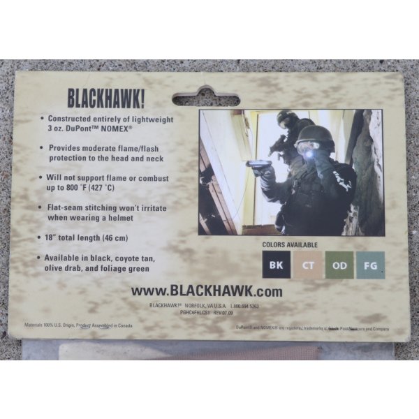 画像4: 米軍放出ブラックホーク ノーメックスバラクラバCT(コヨーテタン)新品 (4)