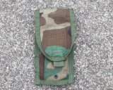 画像: 米軍放出SDS MOLLEII型M4シングルマガジンポーチ ウッドランド迷彩