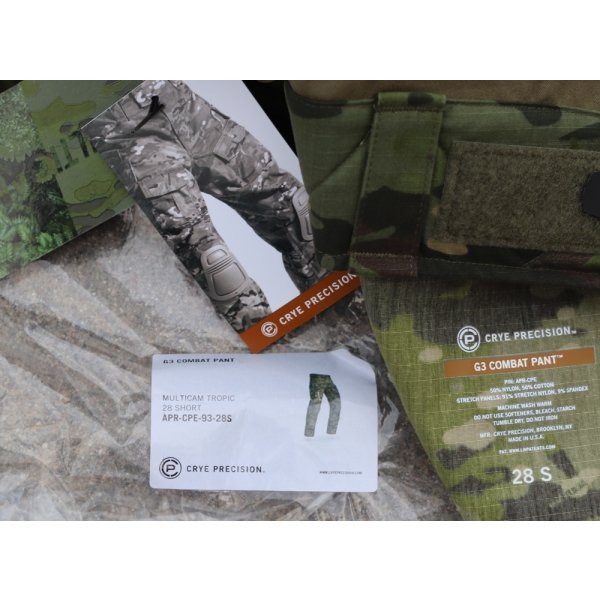 画像8: Crye Gen3コンバットパンツMULTICAM TROPIC迷彩28SHORT新品 (8)