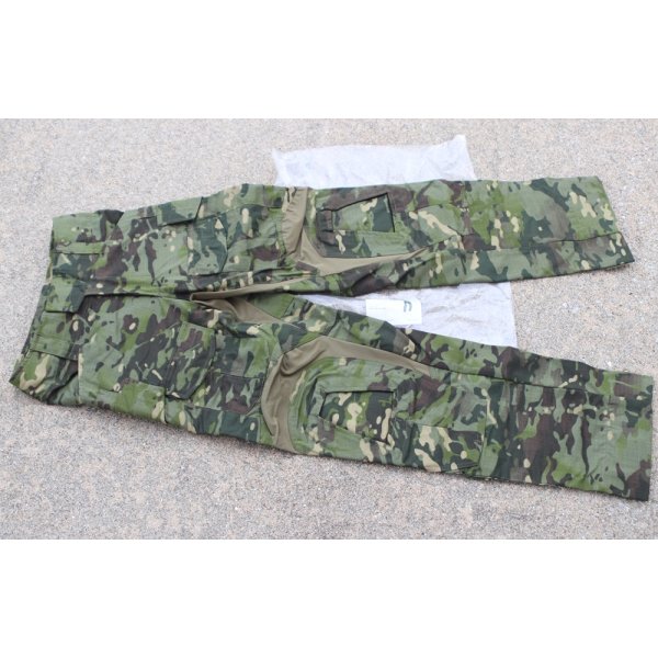 画像1: Crye Gen3コンバットパンツMULTICAM TROPIC迷彩28SHORT新品 (1)
