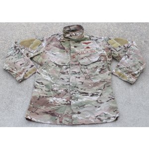 画像: 米軍 米空軍PJ着用? CRYE Gen2 Army CustomフィールドシャツMULTICAM迷彩MEDIUM-LONG