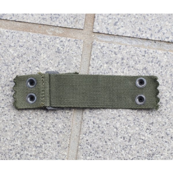 画像2: 米軍ベトナム戦争M1ヘルメットライナー用ネックバンドOD新品 (2)