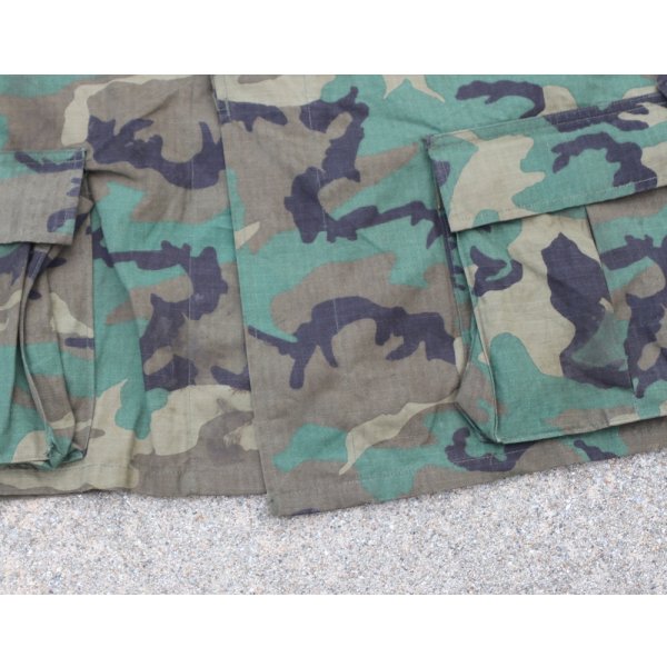 画像5: 米軍ERDL RDF(LC-1)リーフ迷彩ジャケットLARGE-LONG(LC-1リーフ生地使用品) (5)