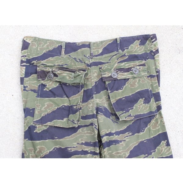 画像7: 米軍ベトナム戦争 戦闘服パンツ タイガーストライプ迷彩 (7)