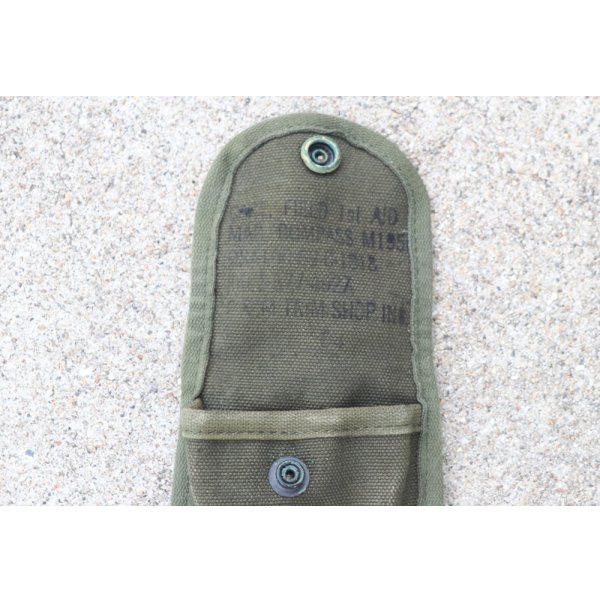 画像3: 米軍ベトナム戦争M1956/61(M56/61)コンパス・ファーストエイドポーチ後期型 (3)