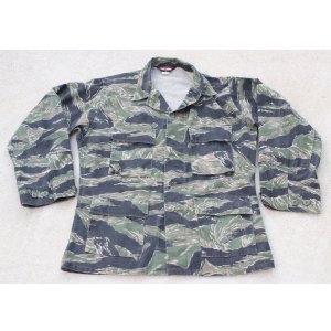 画像: TRU-SPECタイガーストライププロダクツBDUジャケットMEDIUM-REGULARベトナムタイガーストライプ迷彩