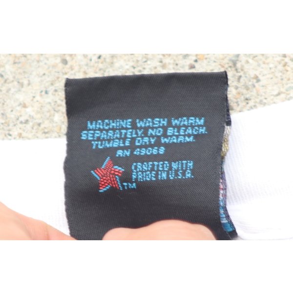 画像5: 1980〜1990年代 米軍放出ソフィー在英米空軍Tシャツ白LARGE (5)