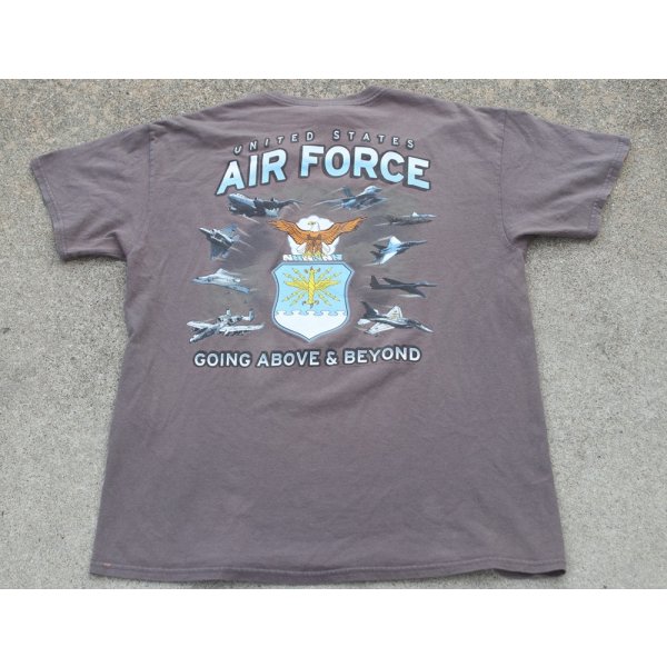 画像2: ギルダン米空軍TシャツLARGE (2)