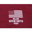 画像3: 米空軍少佐レッドフライデーTシャツ赤 (3)