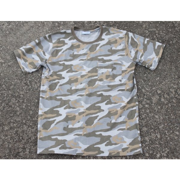 画像1: コロンビア ポケットTシャツ 迷彩MEDIUM (1)
