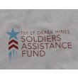 画像3: イーグル米軍デレク・ハインズ中尉兵士支援基金シャツTシャツX-LARGE (3)