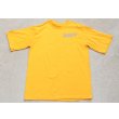画像1: 米軍 米海軍トレーニングTシャツ黄SMALL (1)