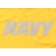 画像4: 米軍 米海軍トレーニングTシャツ黄SMALL (4)