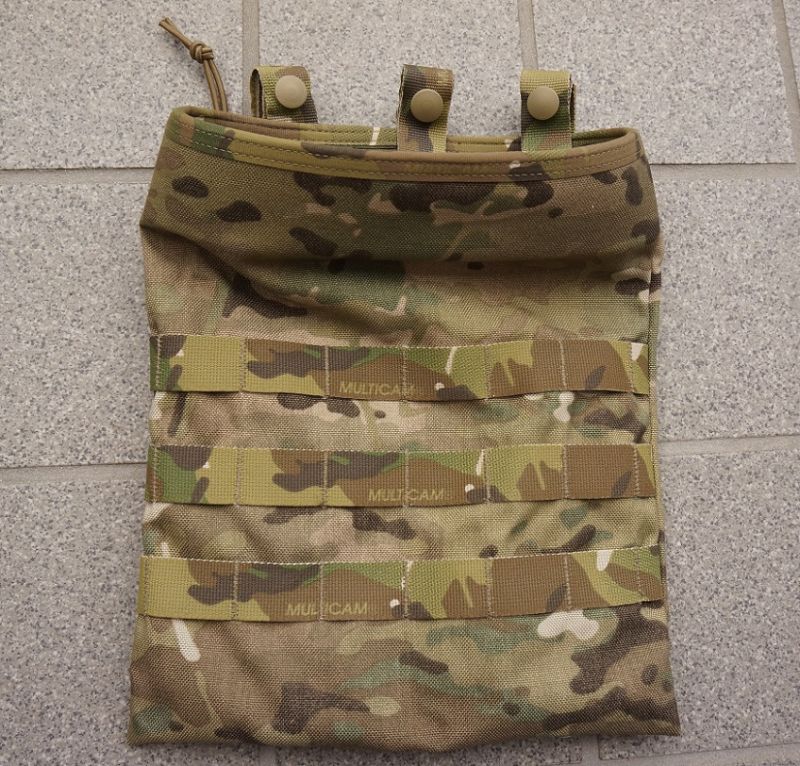 米軍イーグルSOFLCSダンプポーチ マルチカム迷彩 新品 - ミリタリー ...