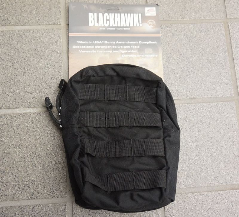 BLACKHAWK STRIKE アップライト GP ポーチ　黒