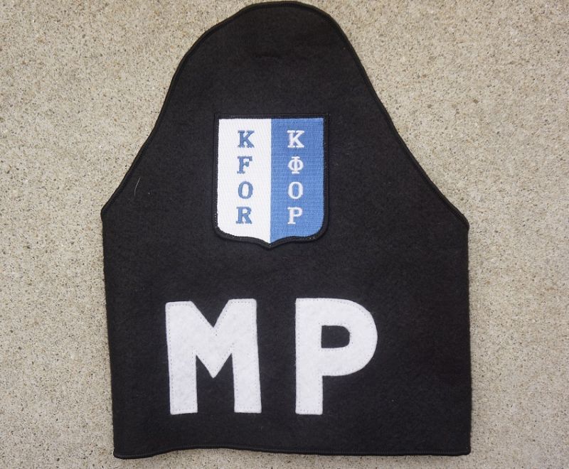 アイルランド軍? KFOR MP(憲兵)腕章 新品 - ミリタリー