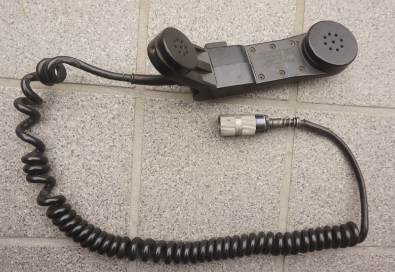米軍H-250/Uハンドセット - ミリタリーサープラス キャンプ・ビッキー
