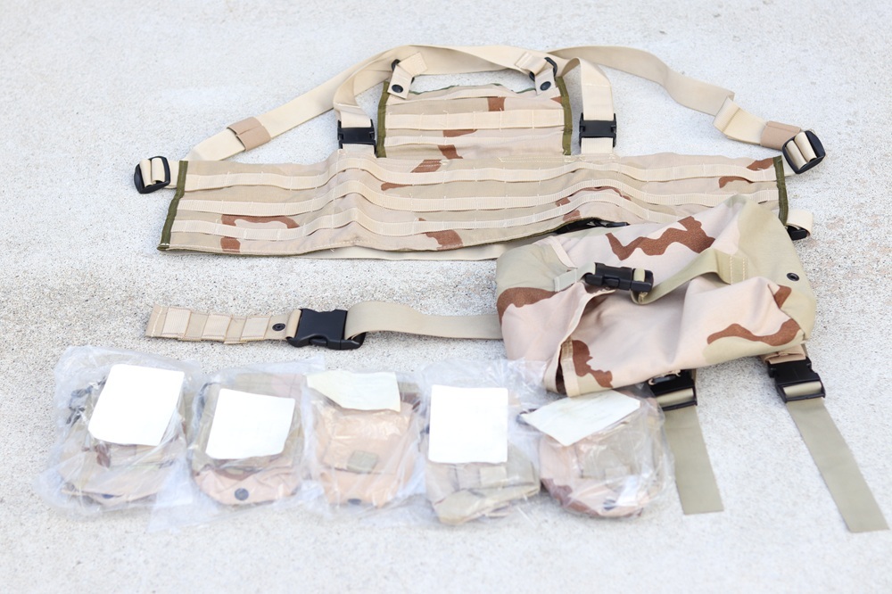 米軍装備セット3 RACKベスト等 米軍装備セット3 RACKベスト等